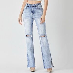NWT Risen Acid Wash Jeans